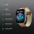 noise ColorFit Ultra 3 Smartwatch with Bluetooth Calling (49mm AMOLED Display, IP68 Water Resistant, Tan Brown Strap)_3