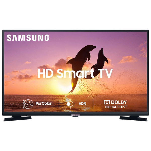 SAMSUNG T4380A Series 80 cm (32 inch) HD LED Smart Tizen TV with PurColor (2022 model)_1