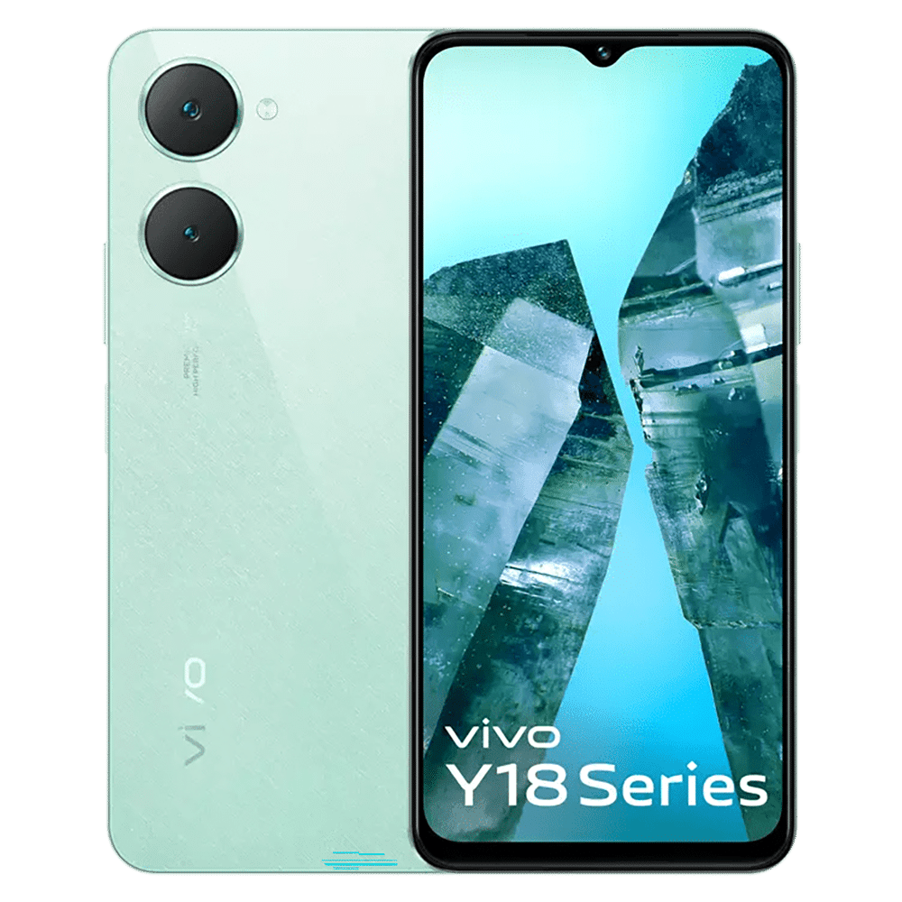 Buy vivo Y18 (4GB RAM, 128GB, Gem Green) Online - Croma