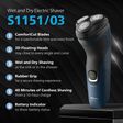 PHILIPS 1000 Series Rechargeable Cordless Shaver for Face for Men (40min Runtime, Fast Charging, Dark Grey)_2