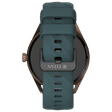 TITAN Crest Smartwatch with Bluetooth Calling (36.3mm AMOLED Display, IP68 Water Resistant, Teal Strap)_4
