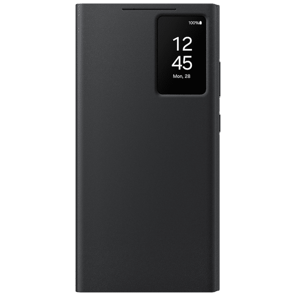 SAMSUNG Flip Cover for Galaxy S24 Ultra (Handy Hidden Pocket, Black)_1