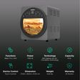 AGARO Elite 14.5L 1700 Watt Digital Air Fryer with 16 Preset Cooking Functions (Black)_3