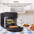 AGARO Elite 14.5L 1700 Watt Digital Air Fryer with 16 Preset Cooking Functions (Black)_4