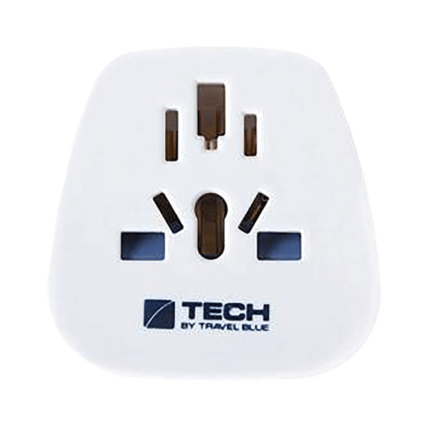 TRAVEL BLUE Tourist Wall Charging Adapter (957, White)_1