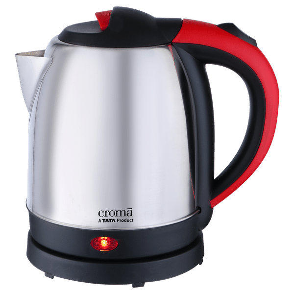 Croma 1500 Watt 1.2 Litre Electric Kettle with Overload Protection (Red)_1