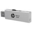 HP 818w 128GB USB 3.2 Flash Drive (Built-in Keyring Loop, 8Y6T0AA, Silver)_3