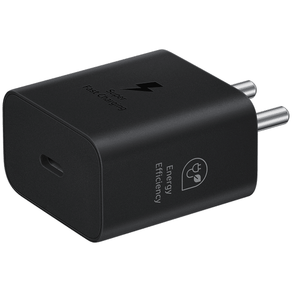 SAMSUNG EP-T2510NBNGIN 25W Type C Fast Charger (Adapter Only, Support PD 3.0 PPS, Black)_1
