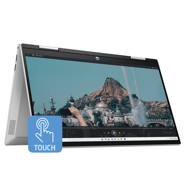 HP Pavilion x360 14-dy0207TU Intel Core i3 11th Gen Touchscreen 2-in-1 Laptop (8GB, 512GB SSD, Windows 11 Home, 14 inch Full HD IPS Display, MS Office 2019, Natural Silver, 1.75 KG)_1