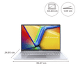 ASUS Vivobook 16 Intel Core i5 13th Gen Thin and Light Laptop (16GB, 512GB SSD, Windows 11 Home, 16 inch WUXGA IPS Display, MS Office 2021, Cool Silver, 1.88 KG)_2