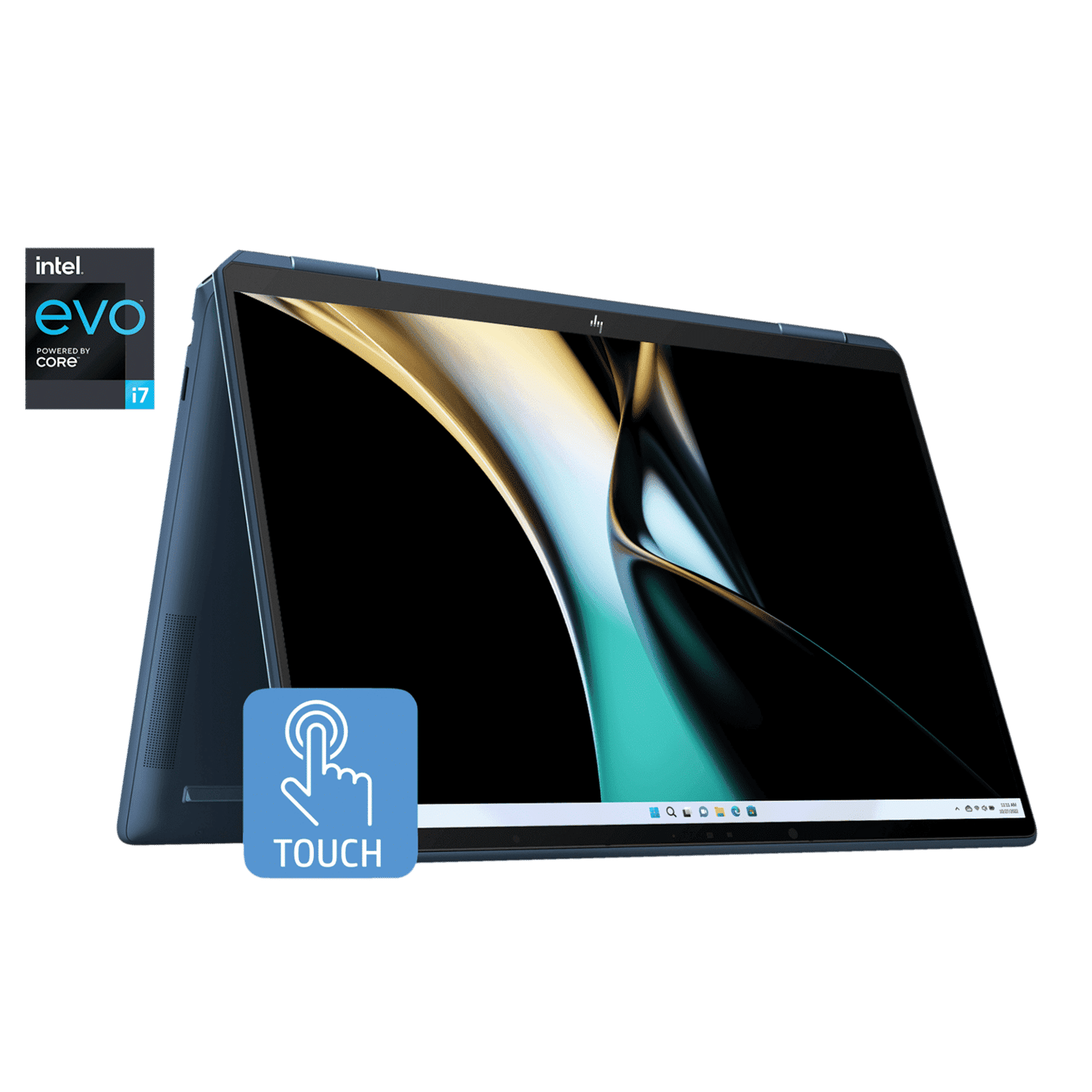 HP Spectre x360 14 Intel Core i7 13th Gen (13.5 inch, 32GB, 1TB, Windows 11, MS Office 2021, Intel Iris X, OLED Display, Nocturne Blue, 7Y6U2PA)