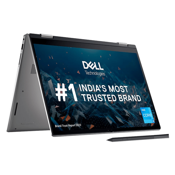 DELL Inspiron 7420 Intel Core i3 12th Gen Touchscreen 2-in-1 Laptop (8GB, 512GB SSD, Windows 11 Home, 14 inch Full HD+ Display, MS Office 2021, Platinum Silver, 1.57 KG)_1