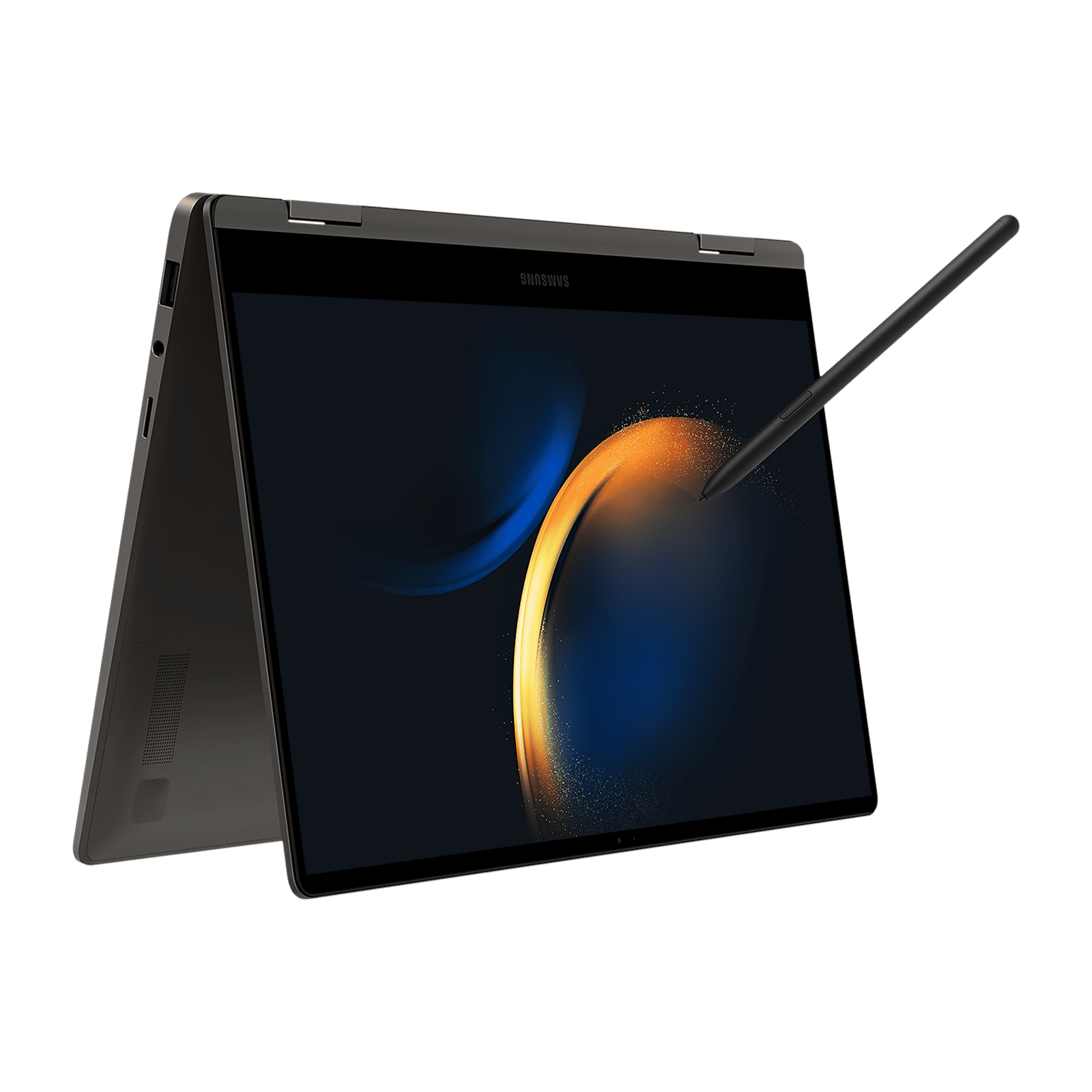 SAMSUNG Galaxy Book3 360 Intel Evo Core i7 13th Gen (13.3 inch, 16GB, 1TB, Windows 11 Home, MS Office 2021, Intel Iris Xe, FHD Super AMOLED Display, Graphite, NP730QFG-KA3IN)