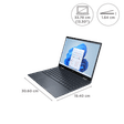 HP Envy 13 BF0142TU Intel Core i7 12th Gen (13.3 inch, 16GB, 512GB, Windows 11 Home, MS Office 2021, Intel Iris Xe, OLED Display, Space Blue, 81B48PA)_2
