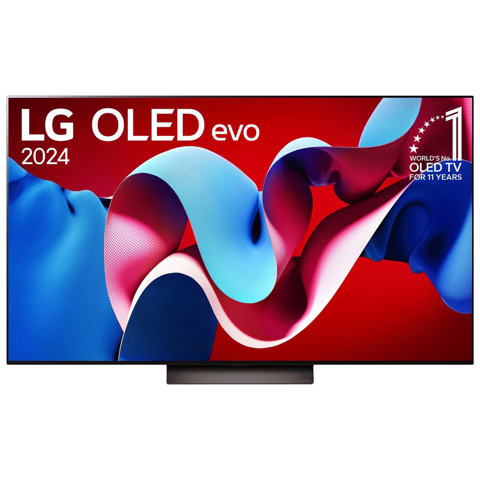 LG evo C4 164 cm (65 inch) OLED 4K Ultra HD WebOS TV with Dolby Vision and Atmos (2024 model)