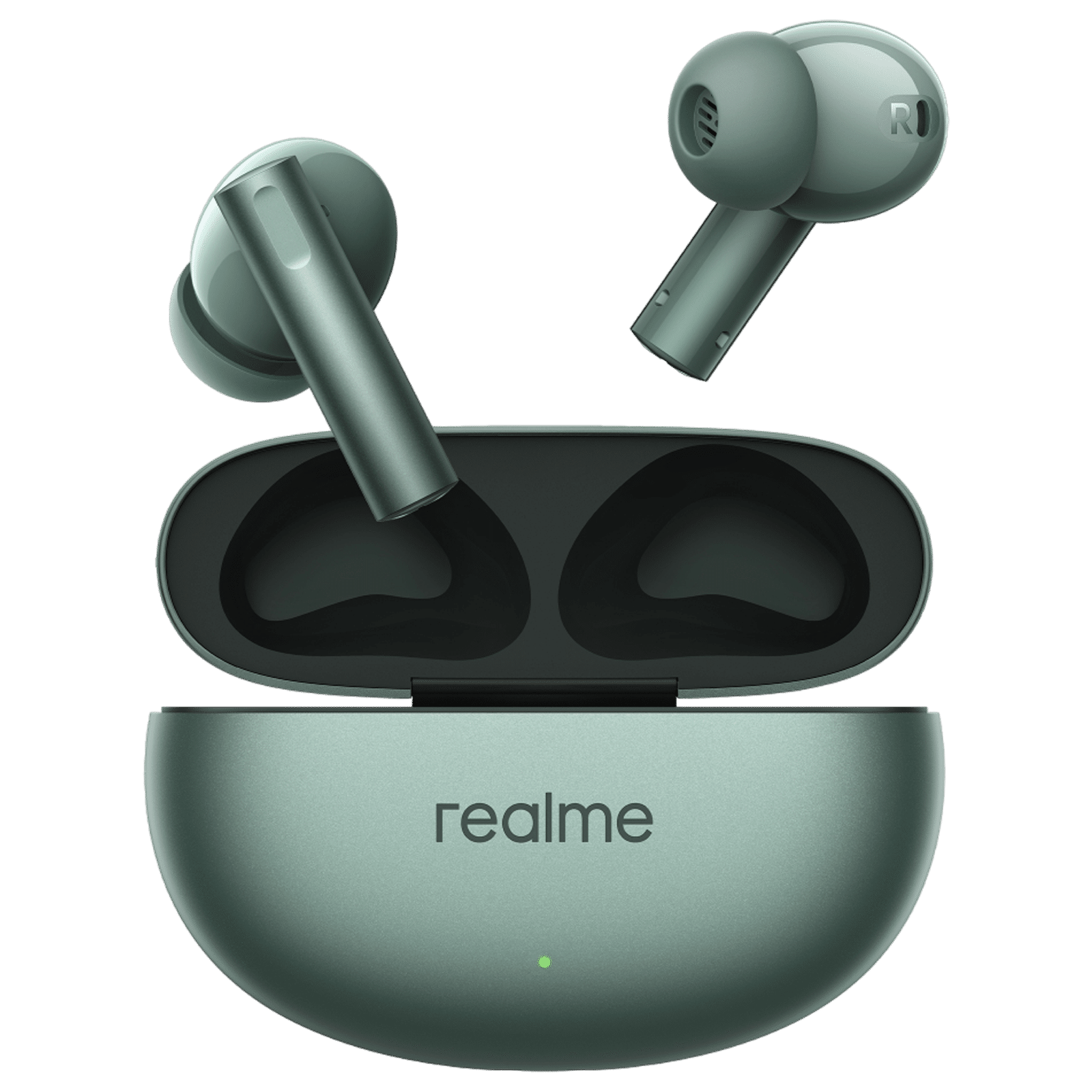 Buy realme Buds Air 6 TWS Earbuds with Active Noise Cancellation (IP55 Dust & Water Resistant, Fast Charging, Forest Green) Online - Croma