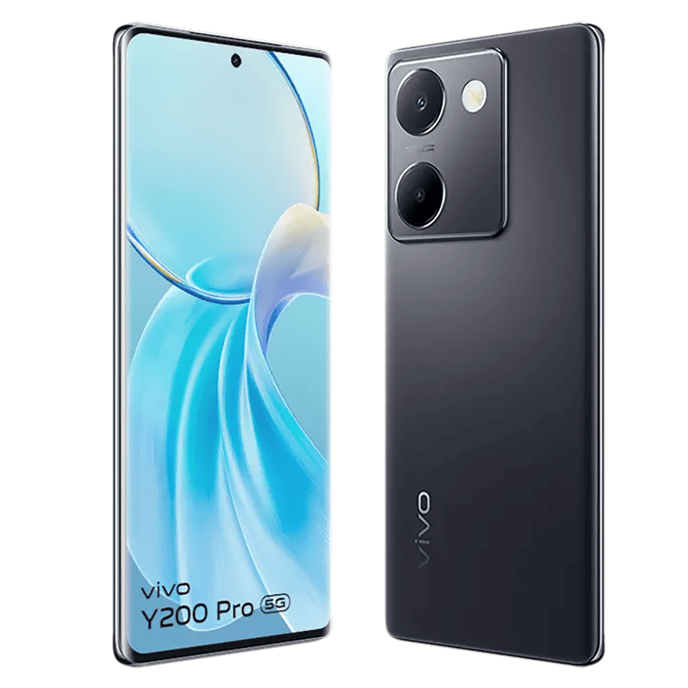 Buy vivo Y200 Pro 5G (8GB RAM, 128GB, Silk Black) Online – Croma