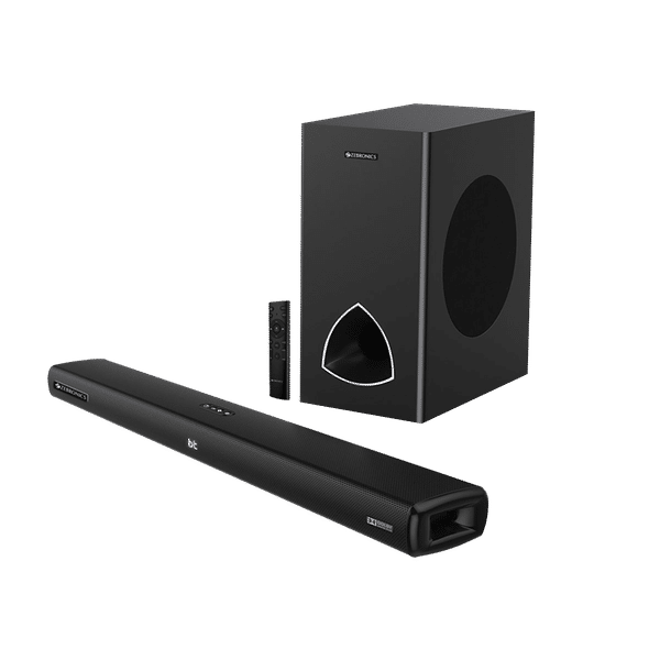 ZEBRONICS Zeb-Juke Bar 9001 Pro 120W Bluetooth Soundbar with Remote (Dolby Digital Plus, 2.1 Channel, Black)_1