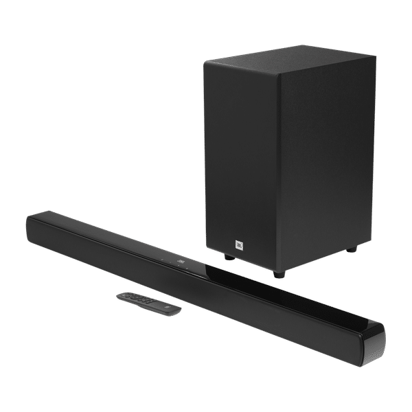 JBL Cinema SB190 380W Bluetooth Soundbar with Remote (Dolby Atmos, 2.1 Channel, Black)_1