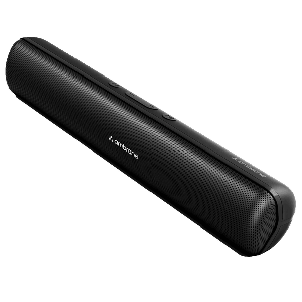 ambrane Evoke Beam 16 16W Bluetooth Soundbar (Crystal-Clear Sound, Stereo Channel, Black)_1