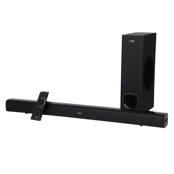 boAt Aavante Bar 1200 80W Bluetooth Soundbar with Remote (Stereo Surround Sound, 2.1 Channel, Black)_1