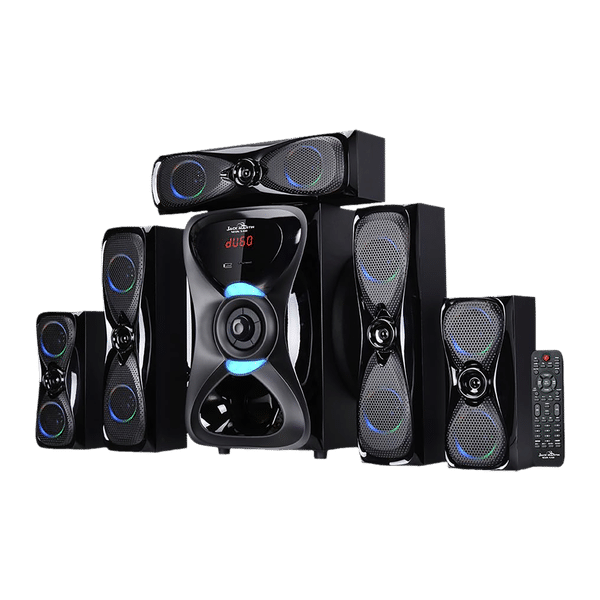 Jack Martin JM_X6 190W Bluetooth Home Theatre with Remote (Heavy Bass Output, 5.1 Channel, Black)_1