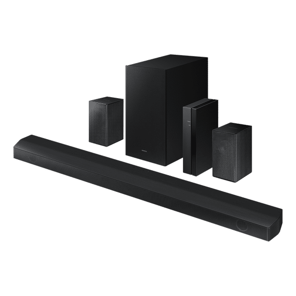 Samsung HW-B67E/XL 520 Watts Bluetooth Soundbar with Remote (3D Surround Sound, 5.1 Channel, Black)_1