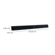 Croma 120W Bluetooth Soundbar with Remote (Surround Sound, 2.1 Channel, Black)_4