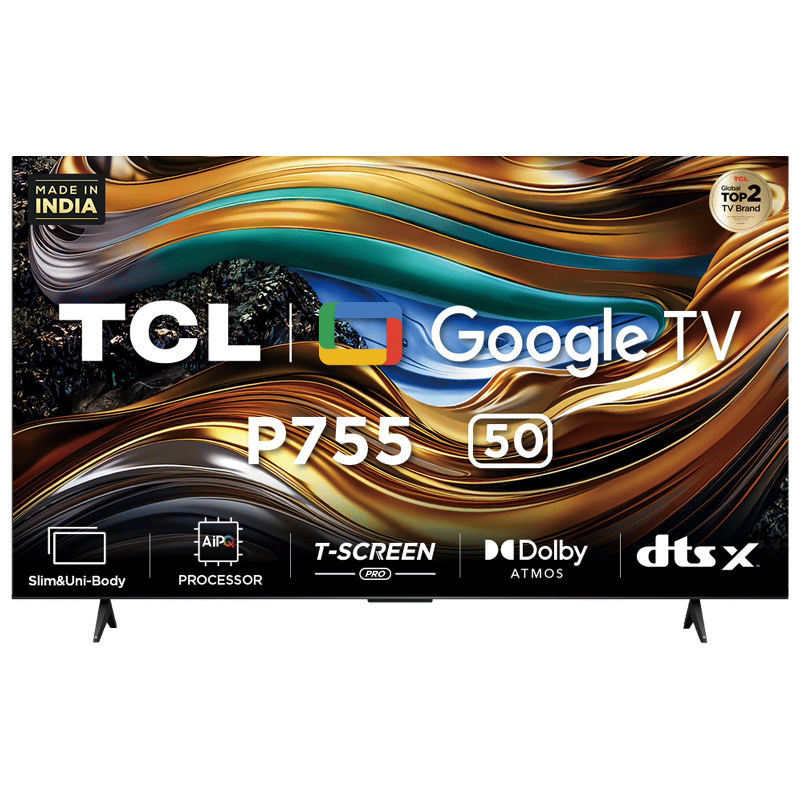 Buy TCL P755 127 cm (50 inch) DLED 4K Ultra HD Google TV with Dolby ...