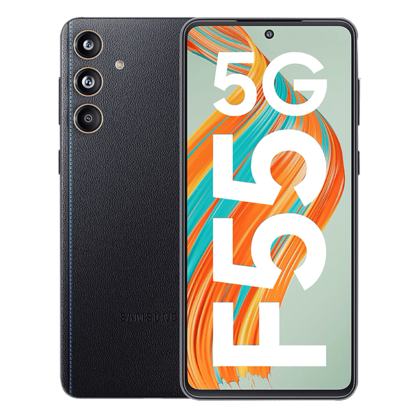 SAMSUNG Galaxy F55 5G (8GB RAM, 256GB, Raisin Black)_1