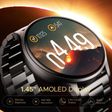 boAt Lunar Prime Smartwatch with Bluetooth Calling (36.83mm AMOLED Display, IP67 Water Resistant, Steel Silver Strap)_4