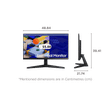 SAMSUNG Essential 55.88 cm (22 inch) Full HD IPS Panel 3 Side Narrow Bezel Height Adjustable Gaming Monitor with AMD Free Sync_2