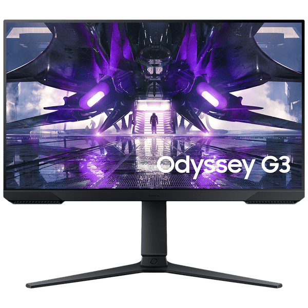 SAMSUNG Odyssey G3 60 cm (24 inch) Full HD VA Panel Height Adjustable Gaming Monitor with AMD FreeSync Premium_1