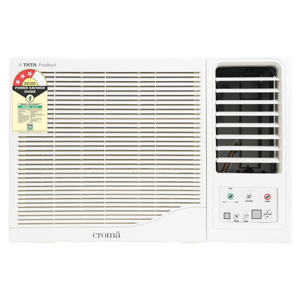 Croma 1 Ton 3 Star Fixed Speed Window AC (2024 Model, Copper Condenser, Dust Filter, CRLA012WAD193305)_1