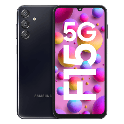 SAMSUNG Galaxy F15 5G (6GB RAM, 128GB, Black)