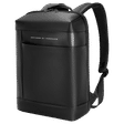 Kingsons KSSTYBK07 Polyester and PU Leather Laptop Backpack for 15.6 Inch Laptop (15 L, Adjustable Shoulder Straps, Black)_1