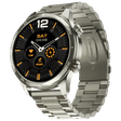 noise NoiseFit Mettalix Smartwatch with Bluetooth Calling (35.5mm HD Display, IP68 Water Resistant, Elite Nickel Strap)_3