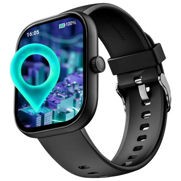 boAt Wave Sigma 3 Smartwatch with Bluetooth Calling (51.05mm HD Display, IP67 Water Resistant, Active Black Strap)_1