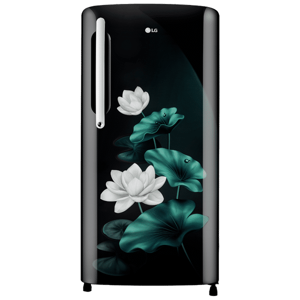LG 201 Litres 3 Star Direct Cool Single Door Refrigerator with Stabilizer Free Operation (GL-B211HELD, Emareld Lotus)_1