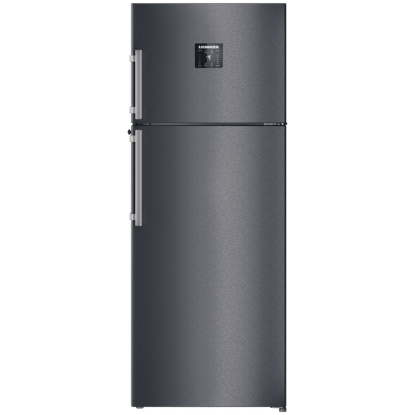 LIEBHERR Cluster 5 428 Litres 2 Star Frost Free Double Door Refrigerator with Stabilizer Free Operation (TEBcsB 4255, Cobalt Steel)_1