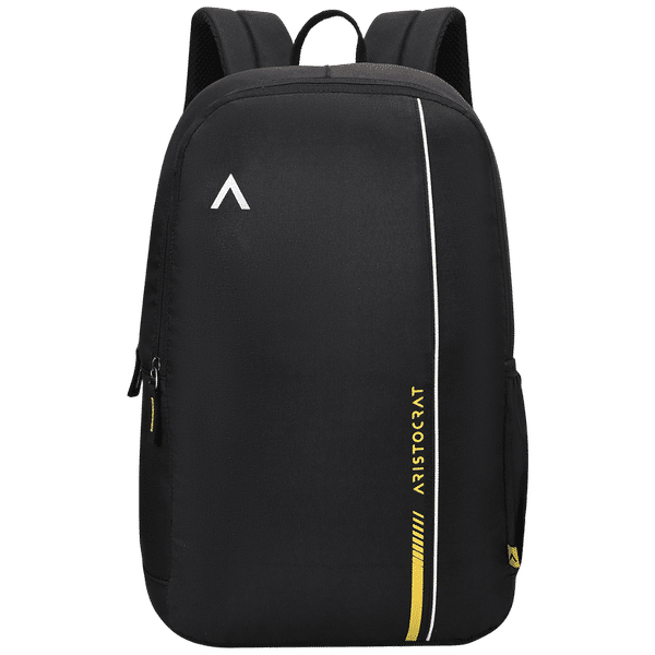 Aristocrat NOVA 500D PU Laptop Backpack for 14 Inch Laptop (Spacious Compartment, Black)_1