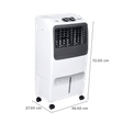 Livpure Chill 22 Litres Personal Air Cooler with Ice Chamber (Motor with TOP, White)_2