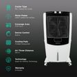 BAJAJ 95 Litres Desert Air Cooler with Turbo Fan Technology (Anti Bacterial Hexacool Master, White)_3