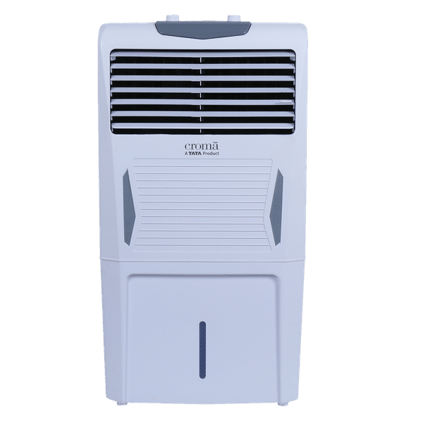 Croma AZ40 40 Litres Personal Air Cooler with Inverter Compatible (Ice Chamber, White & Grey)_1