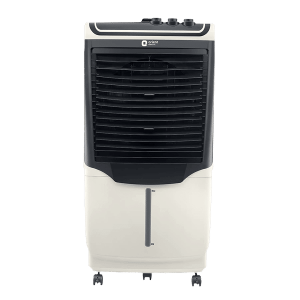 Orient Avante 90 Litres Desert Air Cooler with Inverter Compatible (Ice Chamber, White & Dark Grey)_1