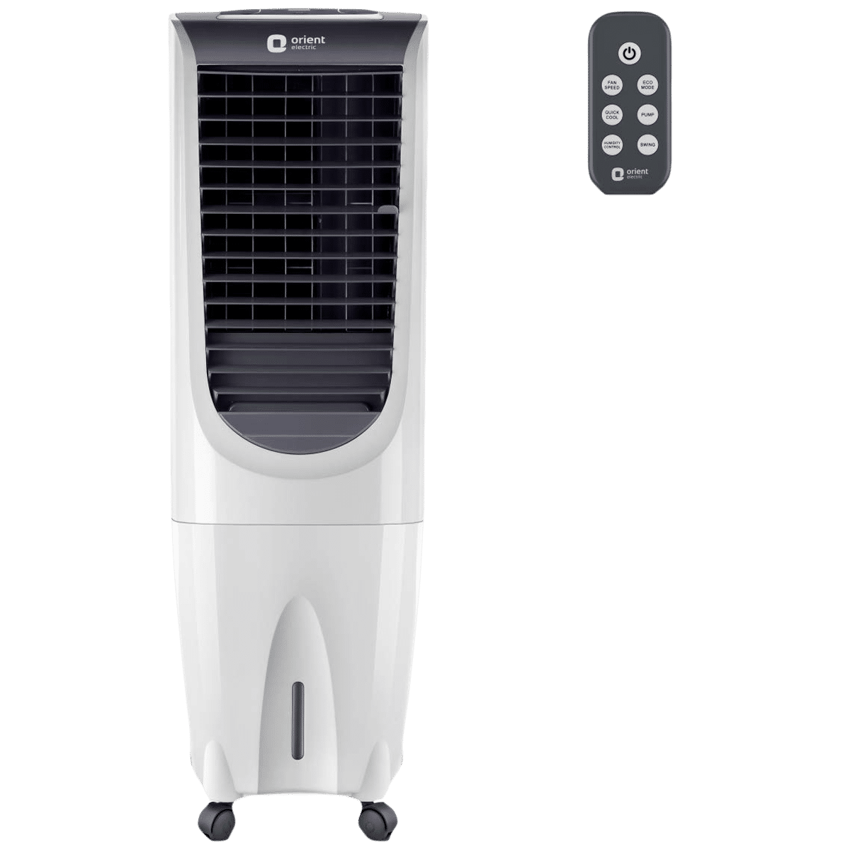 Orient Ultimo 26 Litres Tower Air Cooler with Lot Enabled (Ice Chamber, White)