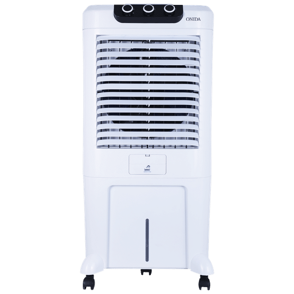 ONIDA Tempest 52 Litres Desert Air Cooler with Ice Chamber (Water Level Indicator, White)_1