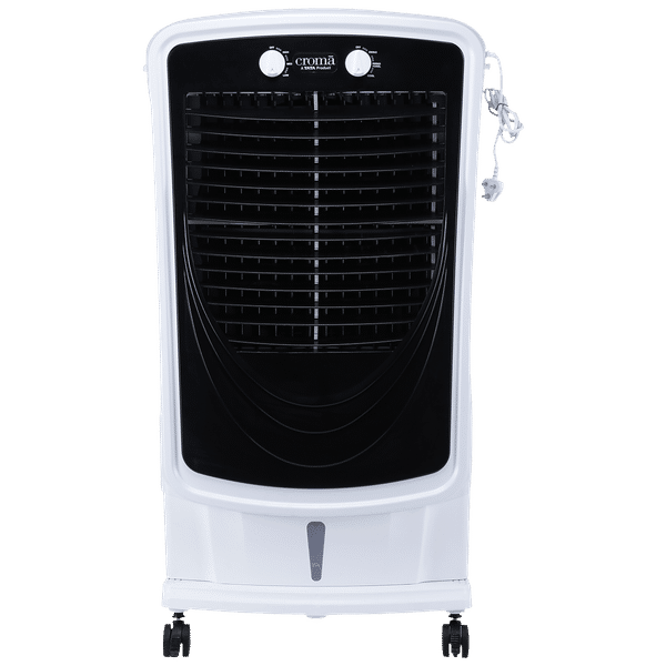 Croma AZ60 60 Litres Desert Air Cooler with Inverter Compatible (Evaporative Cooling Technology, White & Black)_1