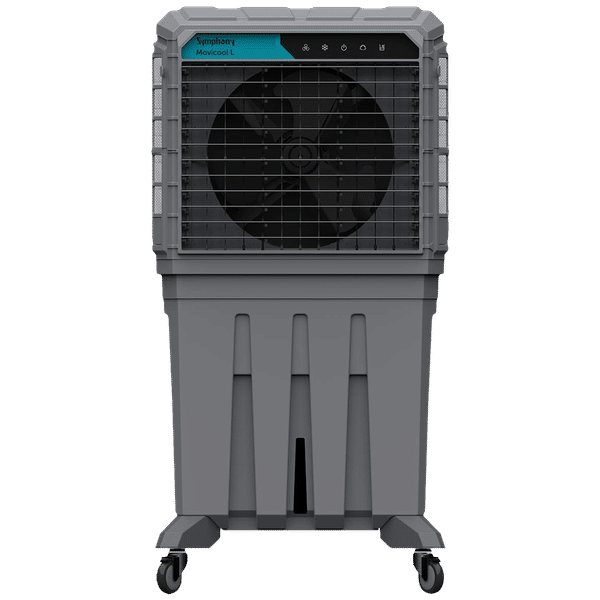 Symphony Movicool L 200 Litres Commercial Air Cooler (Cleanable Cooling Pads, Grey)_1