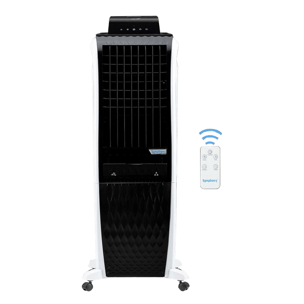 Symphony Diet 3D 30i 30 Litres Personal Air Cooler with Magnetic Remote (SMPS Technology, Black)_1